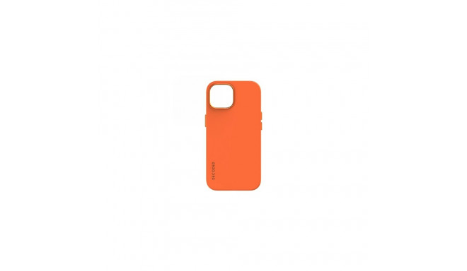 Decoded Leather Case with MagSafe for iPhone 15 - orange