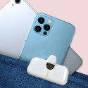Mini powerbanka Dudao K20SC ve tvaru tašky USB-C 5000mAh - bílá