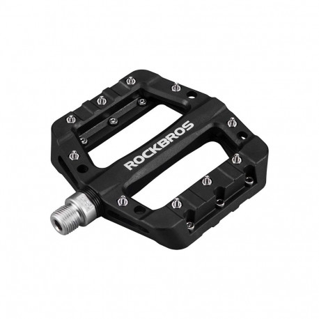 Rockbros 2017-12CBK Nylon Bicycle Pedal Set - Black