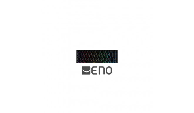 Deltaco mech. mini Gaming Tastatur RGB LED wireless schwar