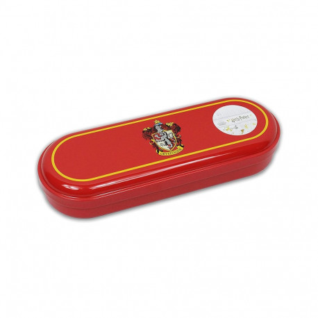 Harry Potter - Piórnik metalowy Gryffindor (Czerwony)