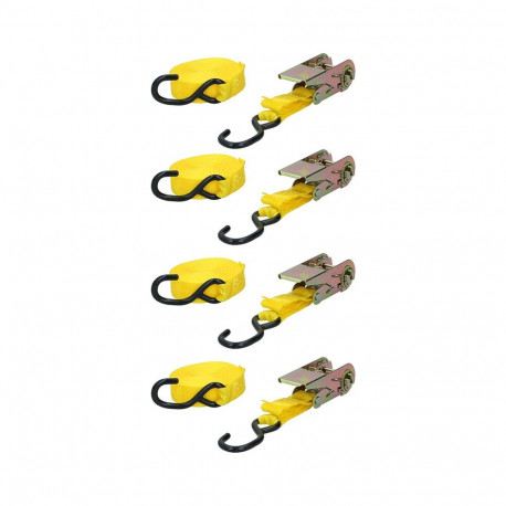 Dunlop - Pasy transportowe z napinaczem 4 szt. 5.1m / 350 kg