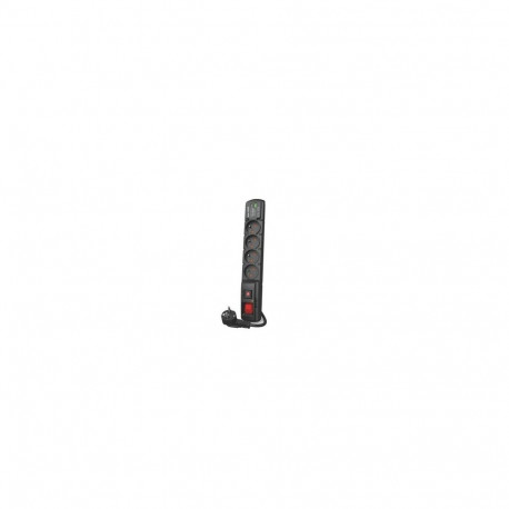 SURGE PROTECTOR ACAR F4 USB A+C 5M 4X FRENCH OUTLETS PD 3.0 QC BLACK