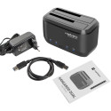 Natec HDD dock Kangaroo Dual SATA USB 3.0