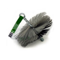 STAINLESS STEEL ROUND BRUSH FOR CHIMNEY