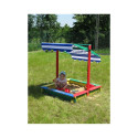 WOODEN SANDPIT KC11260 120X120X120 CM