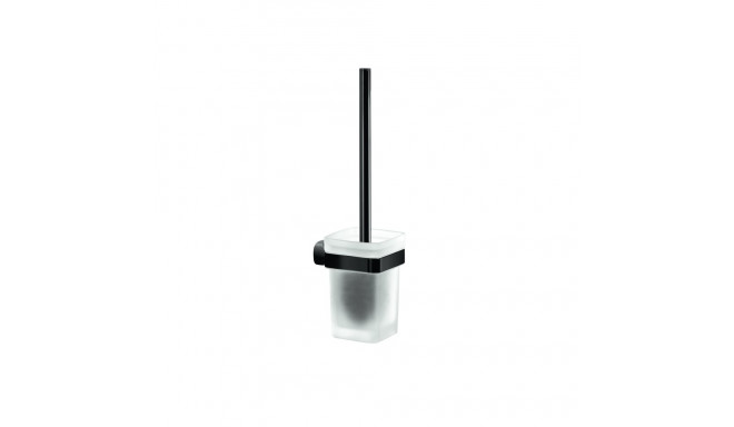 AMALFI TOILET BRUSH HOLDER MATT BLACK