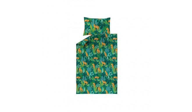 BED COV SET Jungle Life SATEEN 140x200CM