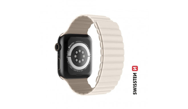 Swissten Silicone Magnetic Band for Apple Watch 42 / 44 / 45 / 49 mm