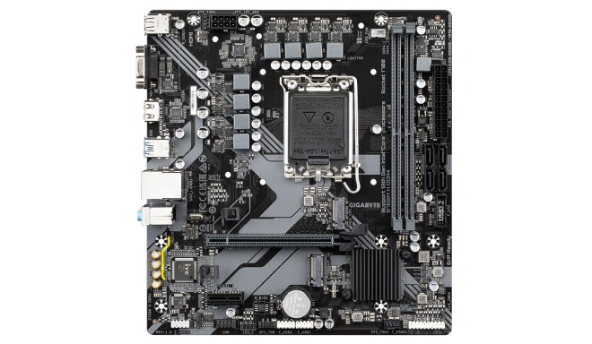 GIGABYTE B760M H DDR4 Motherboard - Supports Intel Core 14th Gen CPUs, 6+1+1 Phases Digital VRM, up 