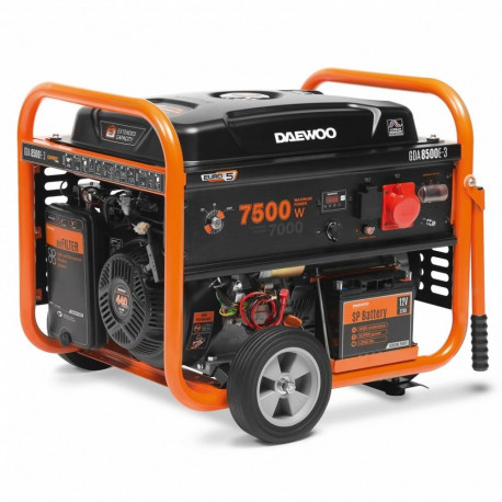 BENSIINIGENERAATOR 5.5KW 380V/GDA 8500E-3 DAEWOO