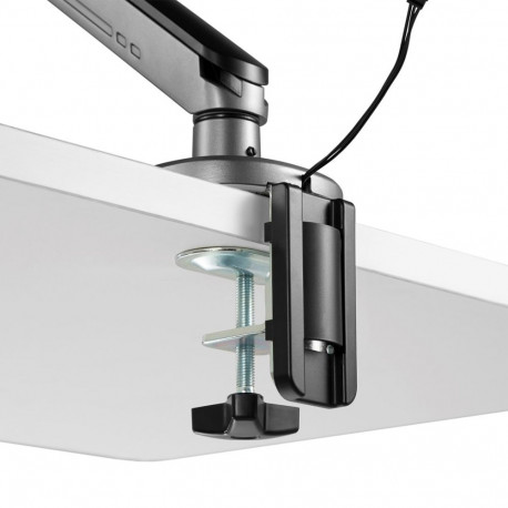 NanoRS gaming monitori kinnitus 17-32" RGB LED valgustusega lauakinnitus kõrguse reguleeritav pöörat