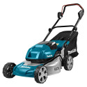 Makita DLM460PT2 lawn mower Walk behind lawn mower Battery Black, Blue, Grey