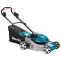 Makita DLM460PT2 lawn mower Walk behind lawn mower Battery Black, Blue, Grey