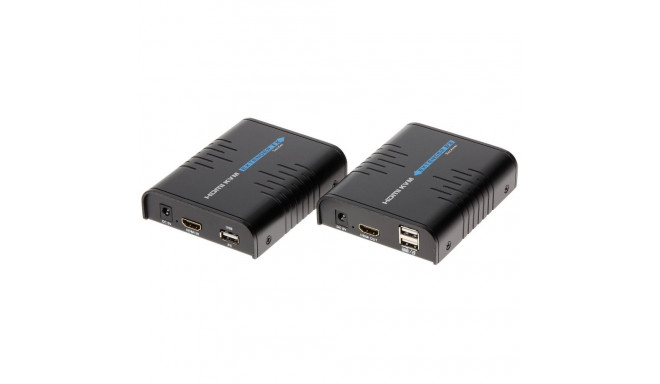 HDMI/RJ45/USB pikendaja Lenkeng HDMI+USB-EX-100