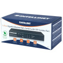 Intellinet 5-Port Gigabit Ethernet PoE+ Switch with SFP Combo Port, 4 x PSE Ports, IEEE 802.3at/af P