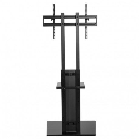 Maclean MC-865 Professional Modern TV Floor Stand with a Shelf for 37" - 70" Screens, max load 40kg,