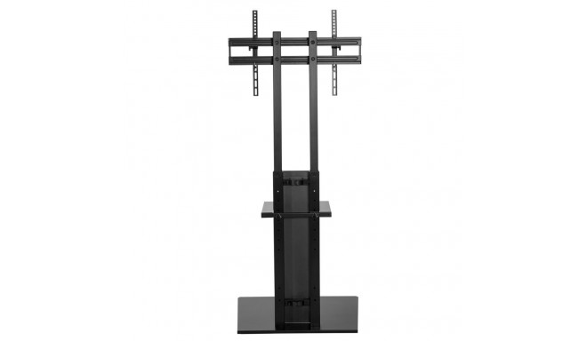 Maclean MC-865 professionaalne moodne teleripõrandastatiiv riiuliga 37"–70" ekraanidele, max kandevõ