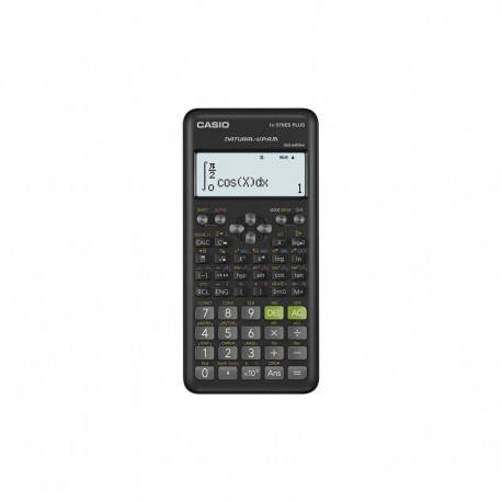 CASIO CALCULATOR SCIENTIFIC FX-570ESPLUS-2-B, 417 FUNCTIONS, 77X162MM, BLACK