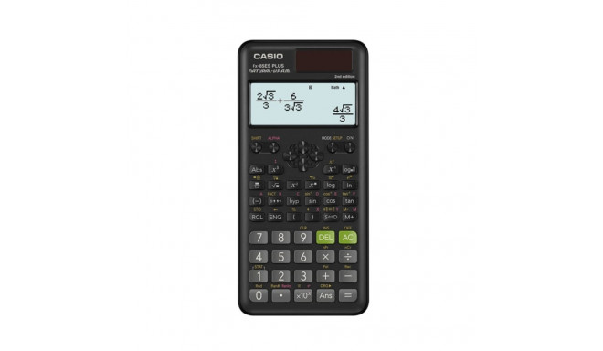 CASIO FX-85ESPLUS-2 B teaduslik kalkulaator 252 funktsiooni 77x162mm, papist karp, must