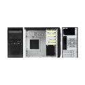 Chieftec korpus LT-01B-350GPB Mini Tower 250W, must