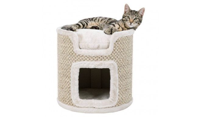 Cat tower 37cm light grey