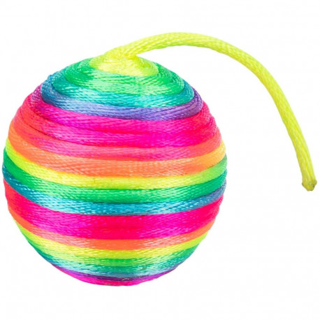 Mänguasi kassidele, kõristiga pall, kangas, ø 4 cm