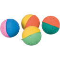 Toy for cats Soft balls foam rubber 4,3cm 4tk