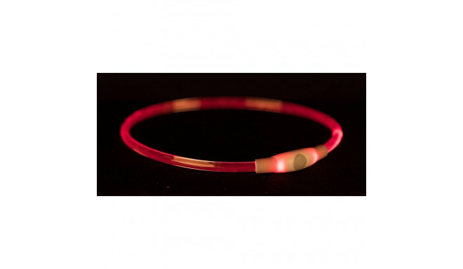 Safety collar flash light ring usb, sm: 40 cm/d 8 mm, multicoloured