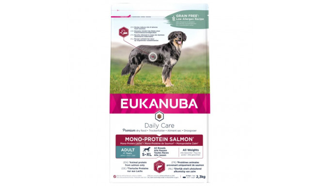 EUKANUBA Adult Mono-Protein lõhega kõikidele koertele 2.3 kg