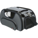 Carrier-bag Wings airline carrier, 28 x 23 x 46 cm, grey/blue