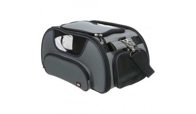 Carrier-bag Wings airline carrier, 28 x 23 x 46 cm, grey/blue