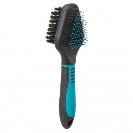 Brush, plastic, double-sided, 6 × 19 cm