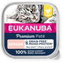 Senior Mono-Protein chicken wet food for cats 85 g, Eukanuba