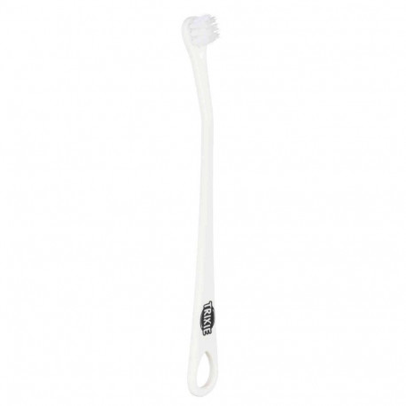 Hambaharjade komplekt, kassid/väikesed koerad, 15 cm, 4 tk, valge