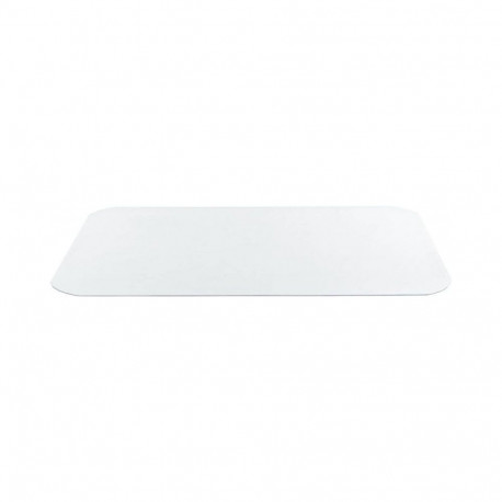 Place mat, vinyl, 48 × 30 cm, transparent