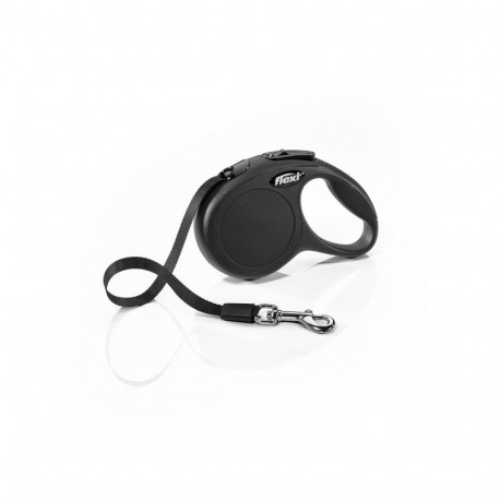 Walking leash New Classic lint 3m XS black