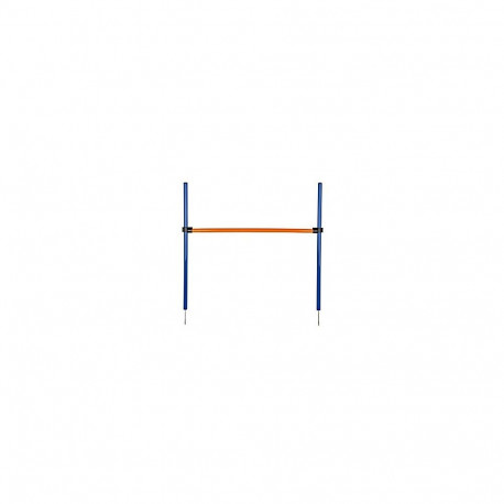 DogActivity Agility tõke plastik 123 × 115 cm sinine / oranž