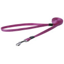 Utility small 11mm Nitelife fixed dog lead, pink reflective, Rogz