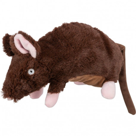 Rat, plush, recycled, 26 cm