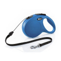 Walking leash New Classic cord 8m M blue, Flexi