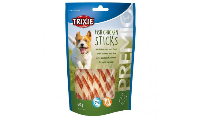 Treat for dogs Premio fish chicken sticks, 80 g