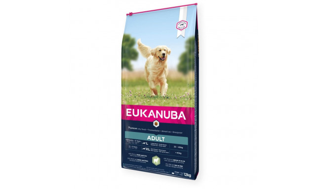 EUKANUBA Adult с бараниной и рисом крупным собакам 12 кг