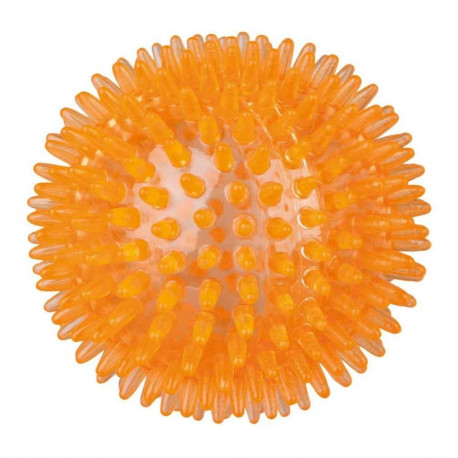 Toy for dogs Hedgehog ball, TPR, ø 8 cm random color