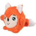 Fox, round, plush, 11 cm