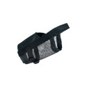 Muzzle with net insert, polyester, L, black