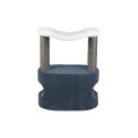 Cat Tower Meo 72cm blue/white