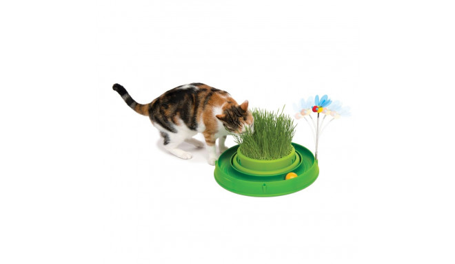 Toy for cats circuit ball with grass, Catit