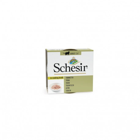 Schesir tuunikala puljongis 70g märg toit kassidele