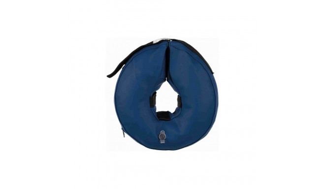 Protective collar, inflatable, M–L: 45–57 cm/11 cm, blue
